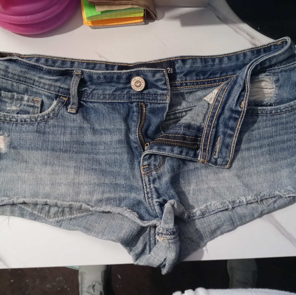Hollister Short Short Low Rise Shorts